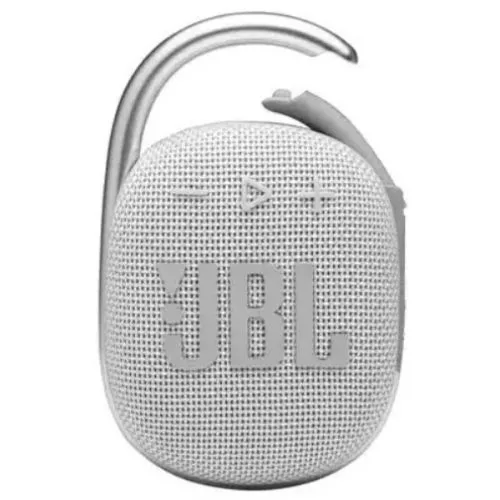 JBL CLIP 4 Bluetooth vezeték nélküli hangszóró (fehér)