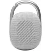 JBL CLIP 4 Bluetooth vezeték nélküli hangszóró (fehér)