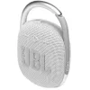 JBL CLIP 4 Bluetooth vezeték nélküli hangszóró (fehér)