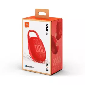 JBL CLIP 5 Bluetooth vezeték nélküli hangszóró (piros)