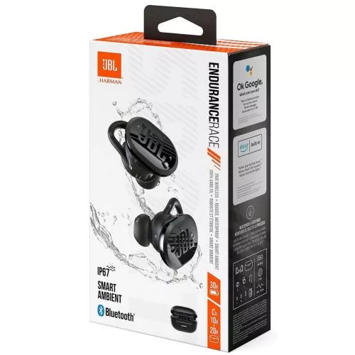 JBL Endurance Race Bluetooth In-Ear vezeték nélküli Active fejhallgató (fekete)