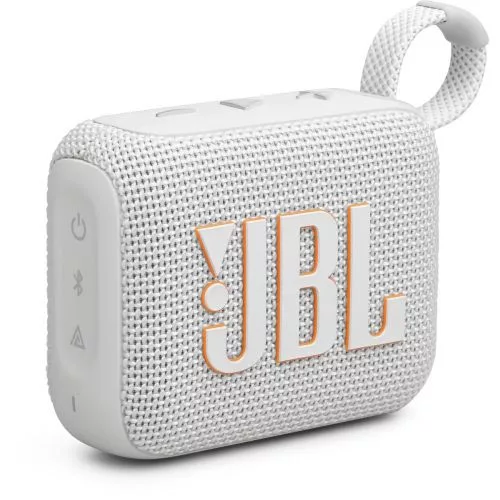 JBL Go 4 Bluetooth vezeték nélküli hangszóró (fehér)