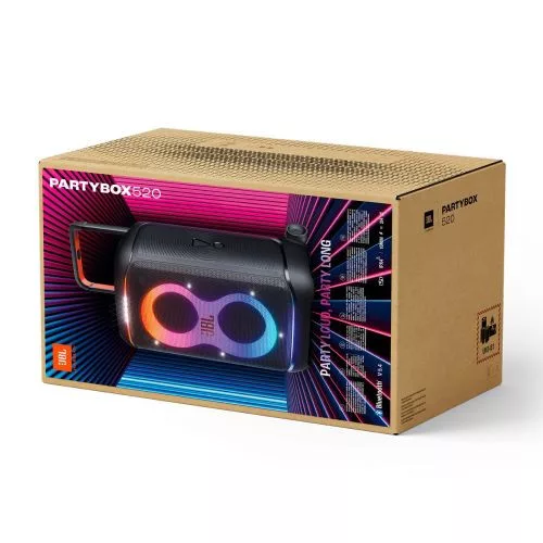 JBL Partybox 520 Bluetooth hangszóró (sérült doboz) (fekete)