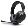 JBL Quantum 100 Vezetékes gamer Fejhallgató Mikrofonnal (fekete)