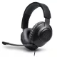 JBL Quantum 100 Vezetékes gamer Fejhallgató Mikrofonnal (fekete)