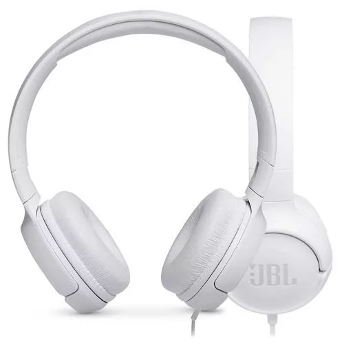 JBL Tune 500 on-ear fejhallgató (fehér)