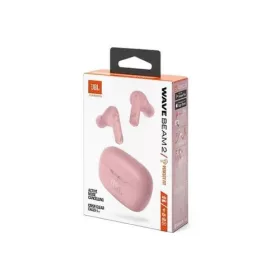   JBL Wave Beam 2 TWS Bluetooth vezeték nélküli fülhallgató (rózsaszín)