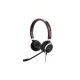 Jabra Evolve 40 MS Duo Stereo fejhallgató – mic (fekete)