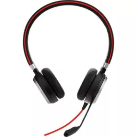 Jabra Evolve 40 UC Stereo fejhallgató – mic (fekete)