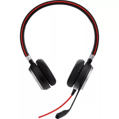 Jabra Evolve 40 UC Stereo fejhallgató – mic (fekete)