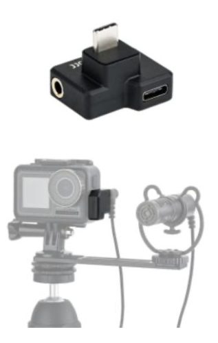 JJC AD-OA1 Mikrofon/ USB-C adapter - 3,5mm