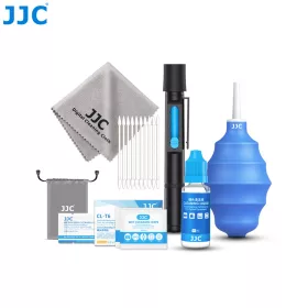   JJC CL-9 10in1 Kamera Tisztító Kit - (LensPen, Lencse-fújó, Szenzor tisztító, Törlőkendő, Folyadék)