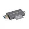 JJC USB 3.1 Memóriakártya olvasó -Micro-SD, SD, USB-A, USB-C