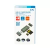 JJC USB 3.1 Memóriakártya olvasó -Micro-SD, SD, USB-A, USB-C