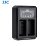 JJC Panasonic DMW-BLC12, Sigma BP-51, Leica BP-DC12 Dupla USB akkumulátortöltő