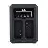 JJC Olympus BLN-1 Dupla USB akkumulátortöltő