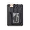 JJC Olympus OM System BLX-1 Dupla USB akkumulátortöltő (Olympus OM System BCX-1)