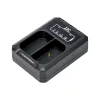 JJC Olympus OM System BLX-1 Dupla USB akkumulátortöltő (Olympus OM System BCX-1)