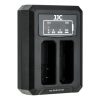 JJC Nikon DCH-ENEL14A Nikon EN-EL14 USB Dual Akkumulátortöltő