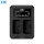 JJC Sony NP-FW50 TC USB Dupla-Töltő - Utazó-töltő