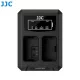 JJC Sony NP-FW50 TC USB Dupla-Töltő - Utazó-töltő