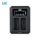 JJC Canon DCH-LPE12 Canon LP-E12 USB Dual Akkumulátortöltő