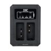 JJC Canon DCH-LPE17 Canon LP-E17 USB Dual Akkumulátortöltő