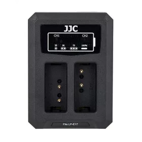 JJC Canon LP-E17 USB dupla akkumulátortöltő