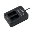 JJC Canon DCH-LPE17 Canon LP-E17 USB Dual Akkumulátortöltő