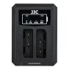 JJC Fujifilm NP-95, Ricoh DB-90 Dupla USB akkumulátortöltő (DCH-NP95)