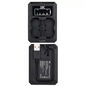   JJC Fuji DCH-NPW235 Fujifilm W235 USB Dupla Akkumulátortöltő