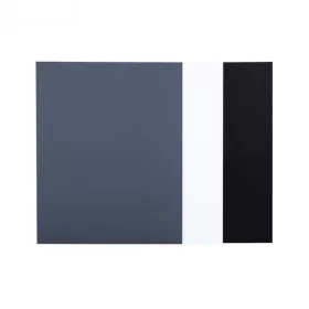  JJC 3-in-1 Szürkekártya (Szürke, Fekete, Fehér) - Fotós Grey Card