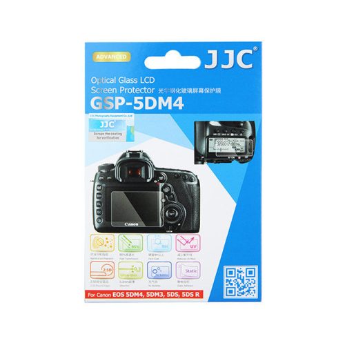 JJC Canon 5DM4 kijelzővédő edzett üveg – Tempered Glass