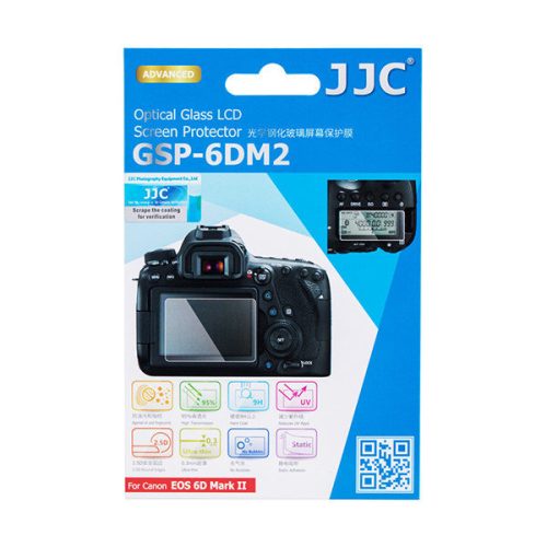 JJC Canon 6D MarkII Kijelzővédő (edzett üveg)
