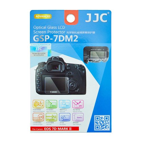 JJC Canon 7DM2 Kijelzővédő (edzett üveg)