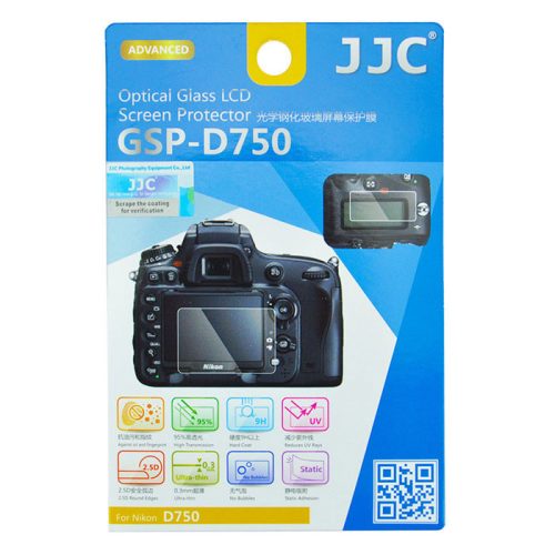 JJC Nikon D750 Kijelzővédő (edzett üveg) -Tempered Glass