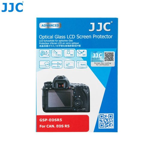 JJC Tempered Glass Canon EOS R/ EOS Ra Kijelzővédő (edzett üveg)
