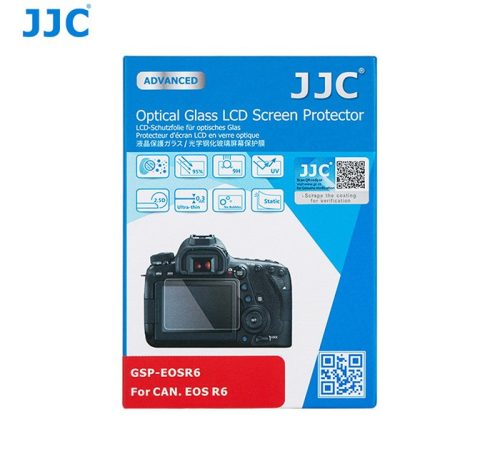 JJC Tempered Glass Canon EOS R6 Kijelzővédő (edzett üveg)