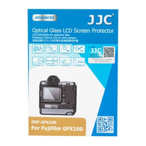 JJC edzett üveg kijelzővédő Fujifilm GFX100-hoz