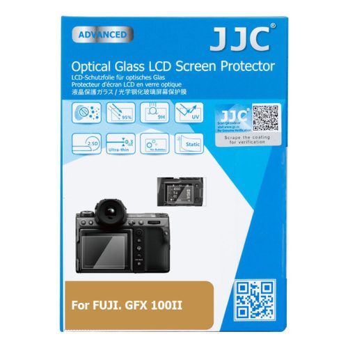 JJC GSP GFX100II Kijelzővédő Fólia