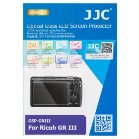 JJC Ricoh GR III / GR IIIx kijelzővédő edzett üveg