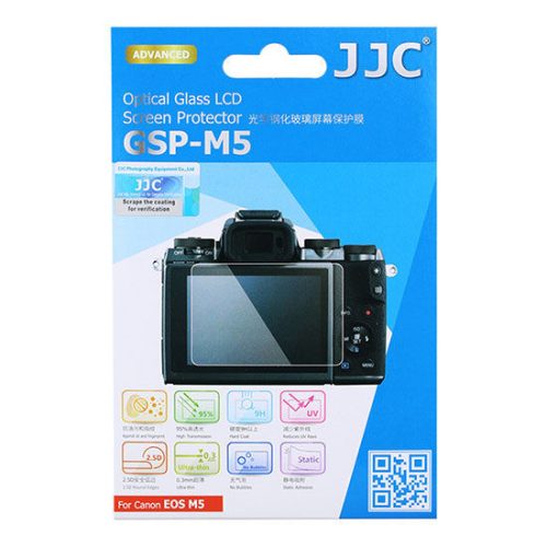 JJC Canon M5 Kijelzővédő (edzett üveg)