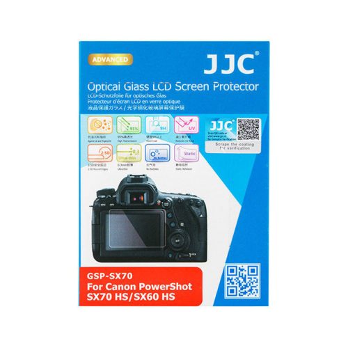 JJC Panasonic SX70HS / SX60HS Kijelzővédő (edzett üveg) -Tempered Glass