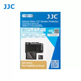   JJC Fujifilm XPRO3 Kijelzővédő (edzett üveg) -Tempered Glass