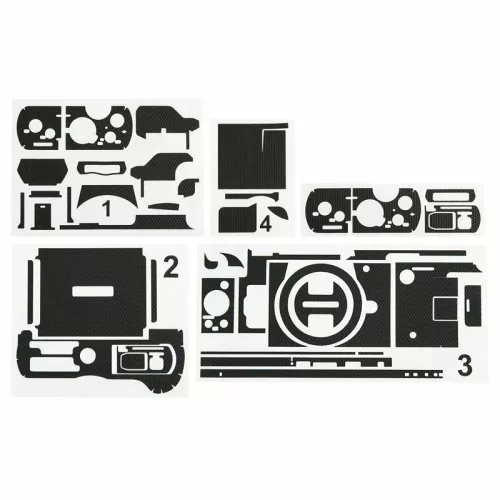 JJC KS-G100CF karcálló vázvédő fólia - Panasonic G100 (carbon) - Anti Scratch Protective Skin Film