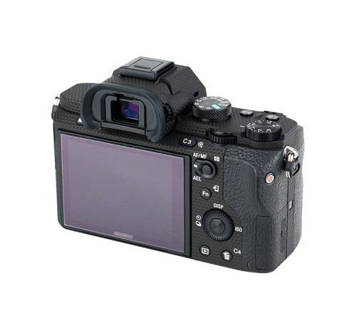 JJC Sony A7 II, A7S II, A7R II karcolásgátló védőfólia (Méhsejtrács, fekete) (KS-A7M2MK)