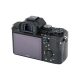 JJC Sony A7 II, A7S II, A7R II karcolásgátló védőfólia (Méhsejtrács, fekete) (KS-A7M2MK)