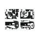 JJC Sony A7 III dekorációs fólia (Bőr mintás, fekete) (KS-A7M3L)