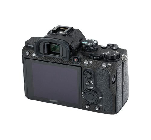 JJC Sony A7 III, A7R III karcolásgátló védőfólia (Méhsejtrács, fekete) (KS-A7M3MK)