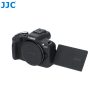 JJC Canon EOS R5 karcolásgátló védőfólia (Mátrix zénszálas fekete) (KS-EOSR5MK)
